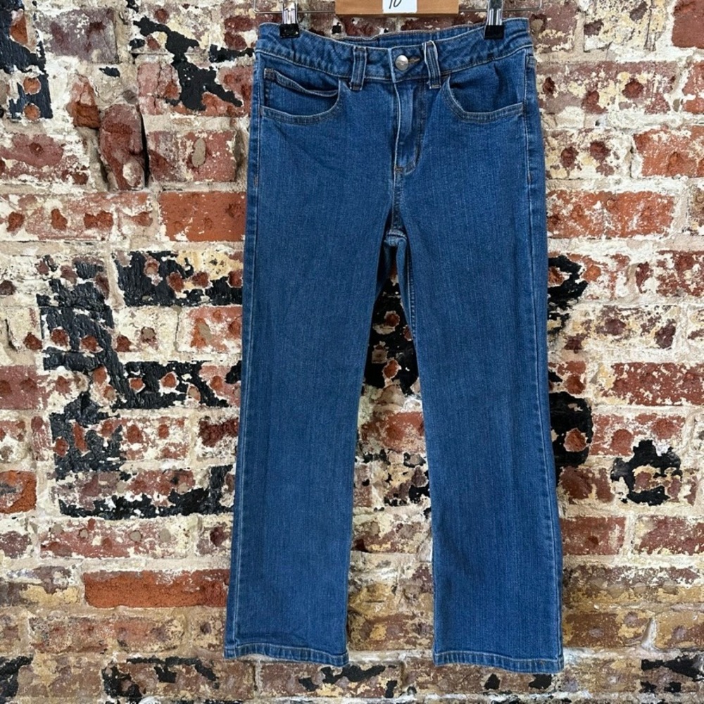 Carhartt Blue Jeans Workwear Adjustable Waist Boys 10 (24x24)